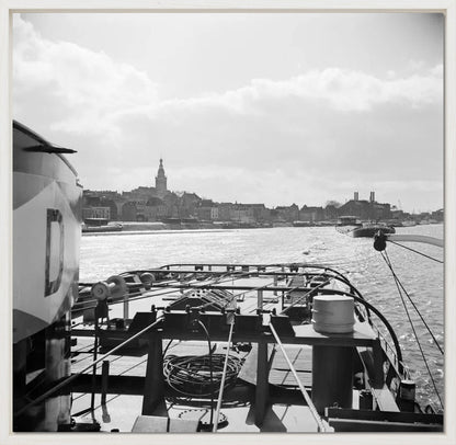 Boot en de Stevenskerk - 1955