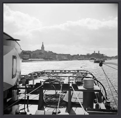 Boot en de Stevenskerk - 1955