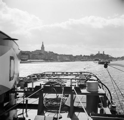 Boot en de Stevenskerk - 1955