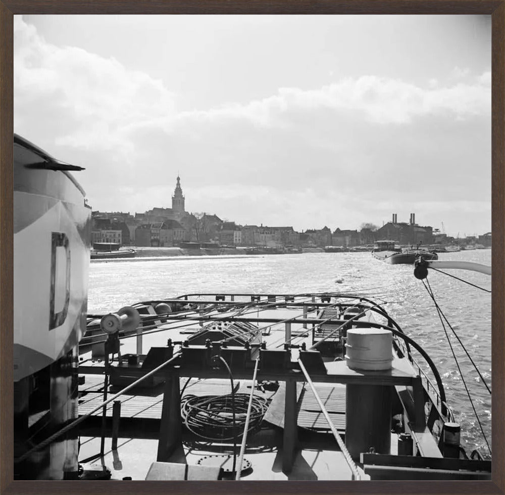 Boot en de Stevenskerk - 1955