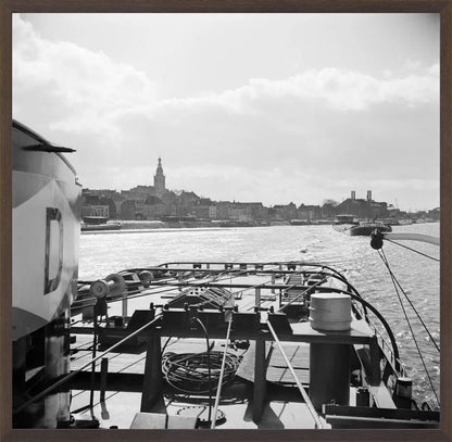 Boot en de Stevenskerk - 1955