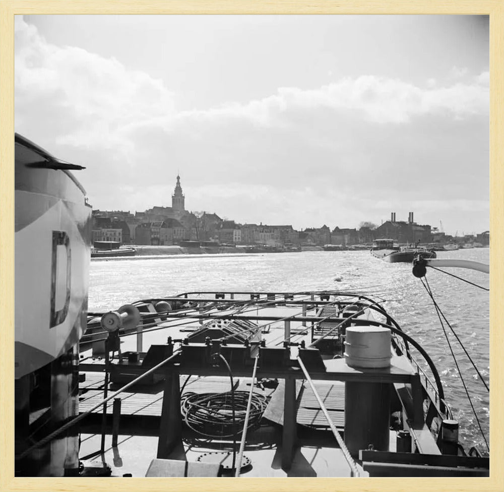 Boot en de Stevenskerk - 1955