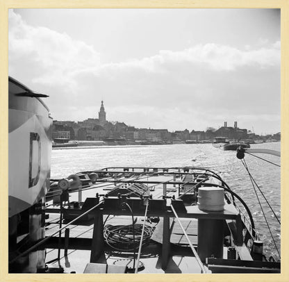 Boot en de Stevenskerk - 1955