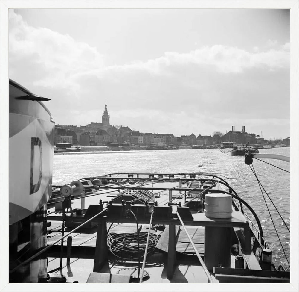 Boot en de Stevenskerk - 1955