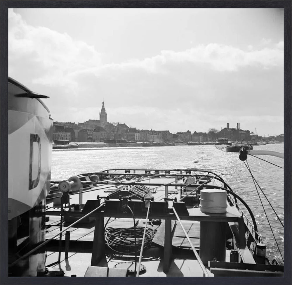 Boot en de Stevenskerk - 1955