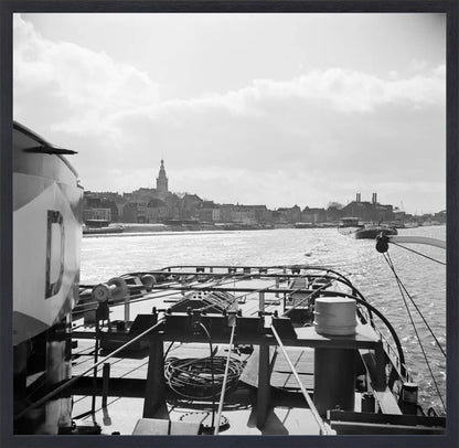 Boot en de Stevenskerk - 1955
