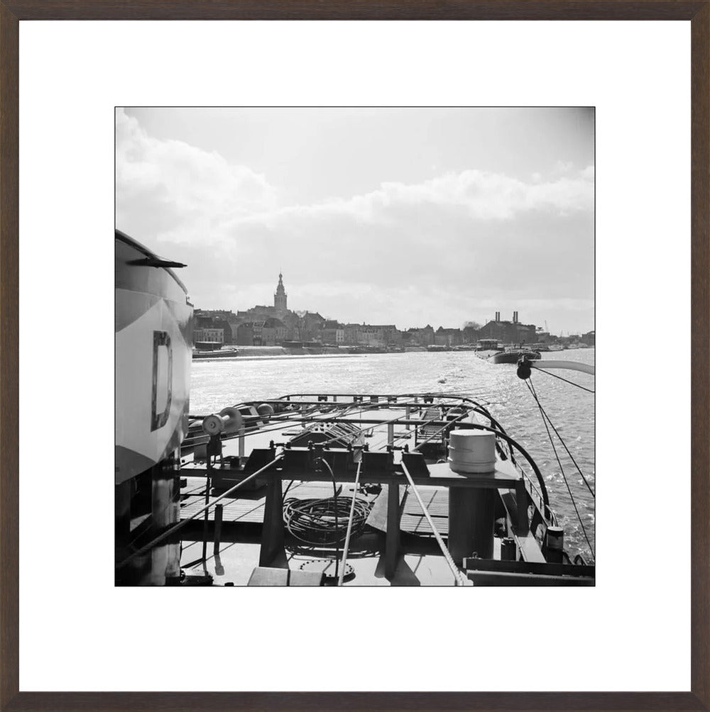 Boot en de Stevenskerk - 1955