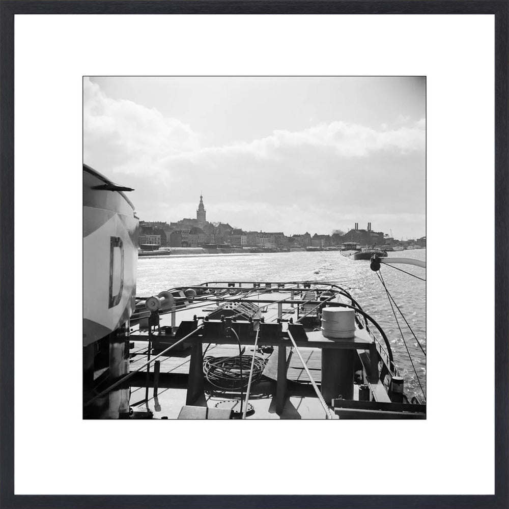 Boot en de Stevenskerk - 1955