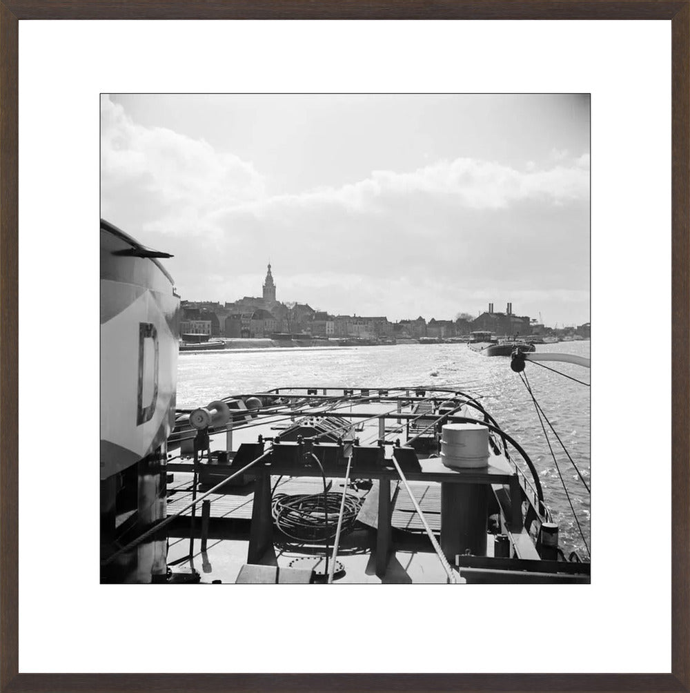 Boot en de Stevenskerk - 1955