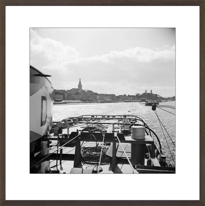 Boot en de Stevenskerk - 1955