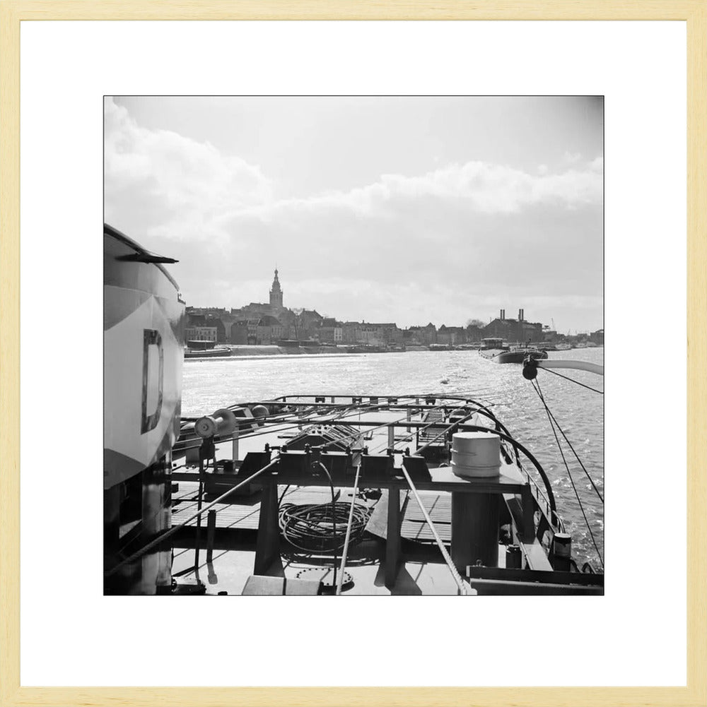 Boot en de Stevenskerk - 1955