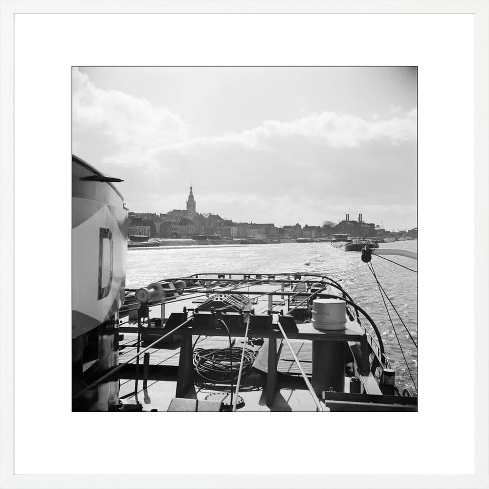 Boot en de Stevenskerk - 1955