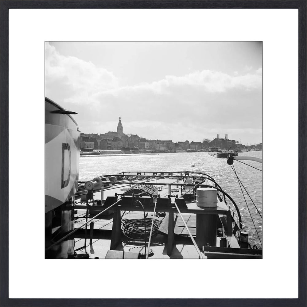Boot en de Stevenskerk - 1955