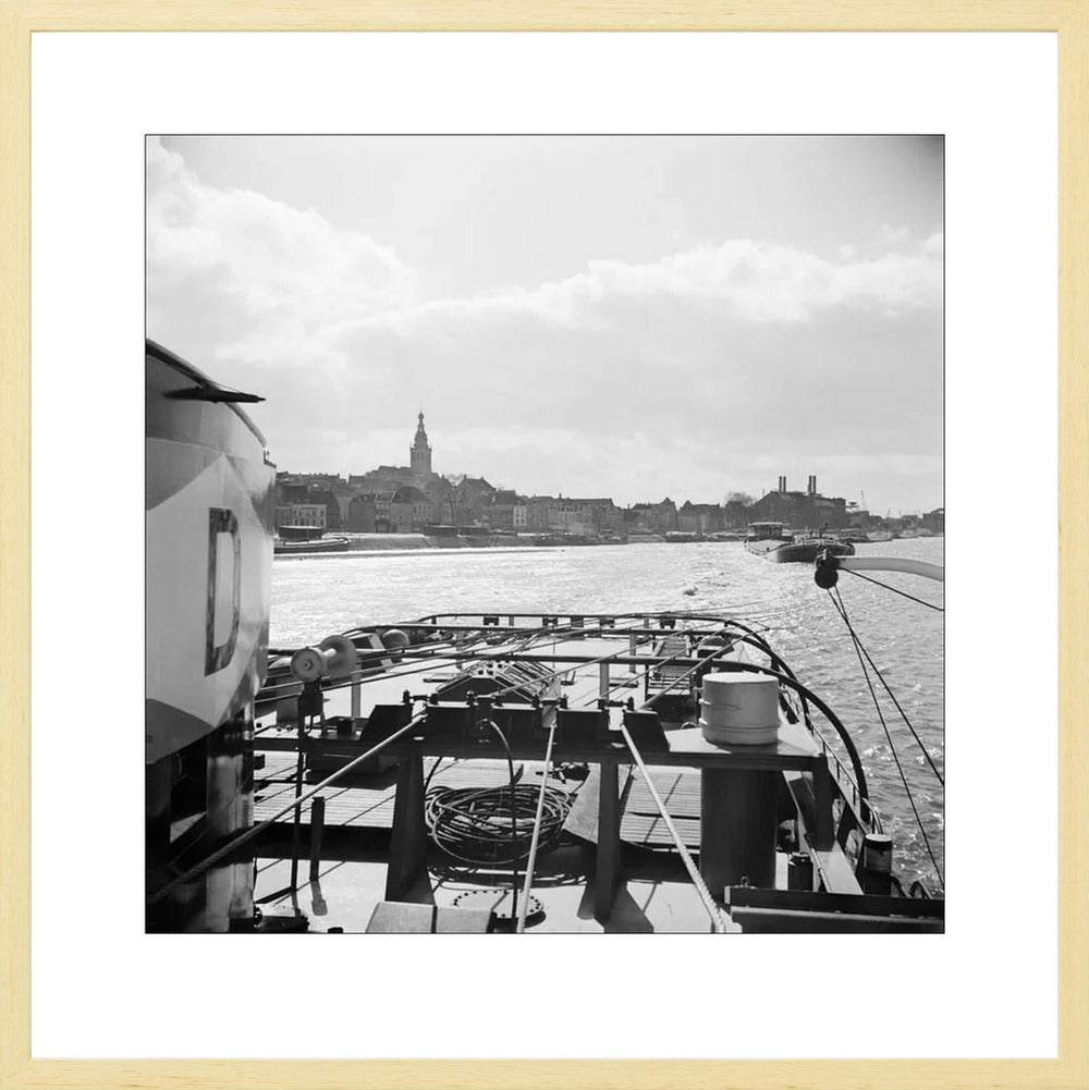 Boot en de Stevenskerk - 1955