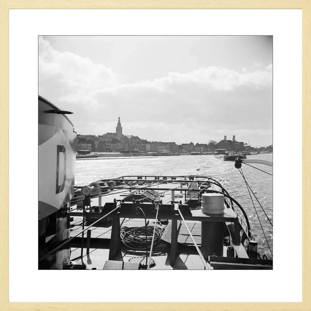 Boot en de Stevenskerk - 1955