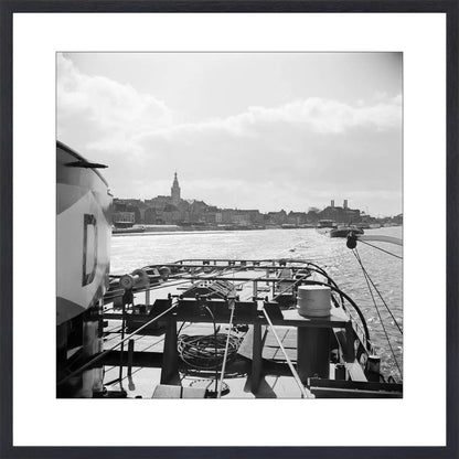 Boot en de Stevenskerk - 1955