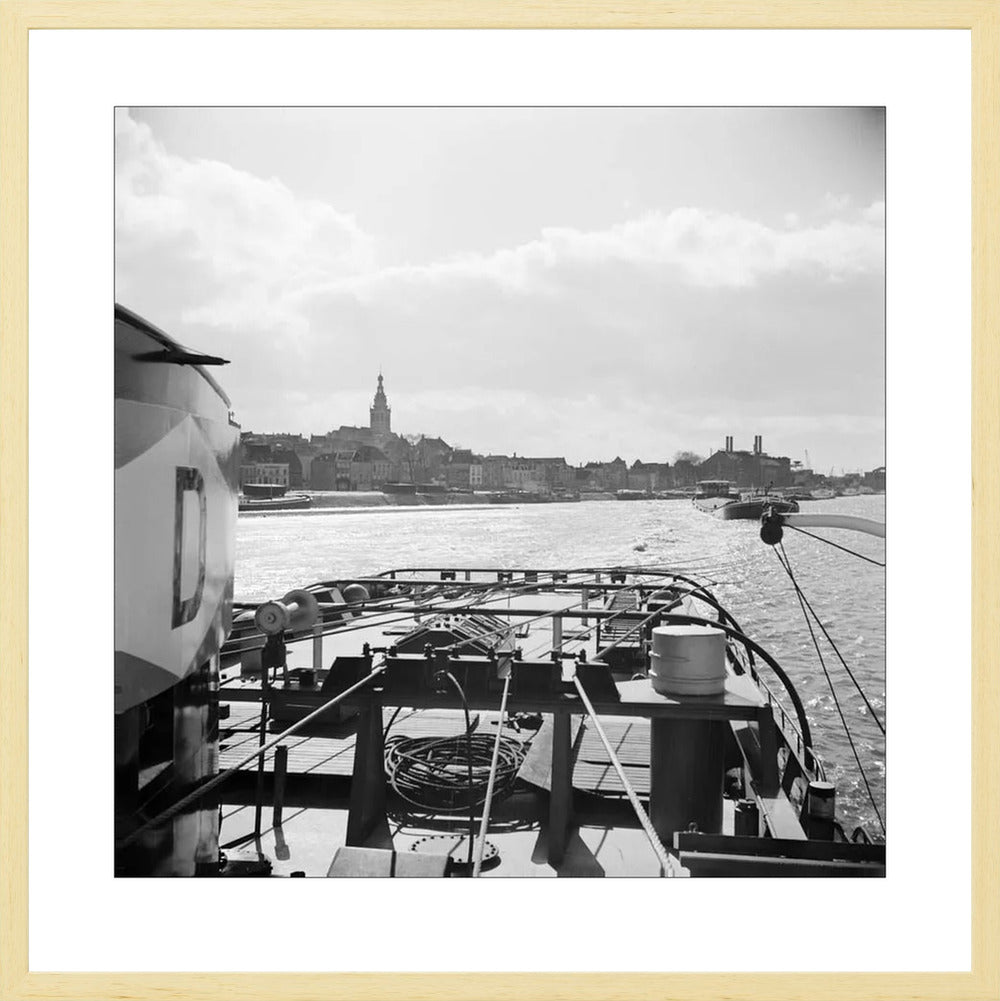 Boot en de Stevenskerk - 1955