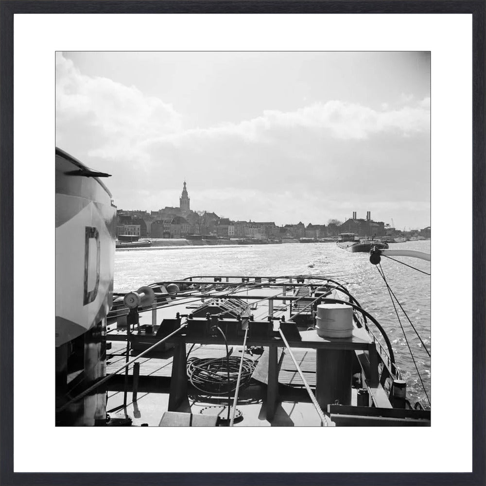 Boot en de Stevenskerk - 1955