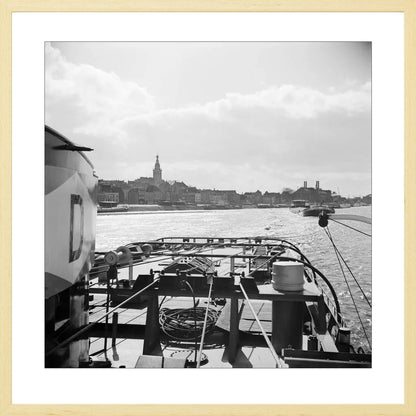 Boot en de Stevenskerk - 1955