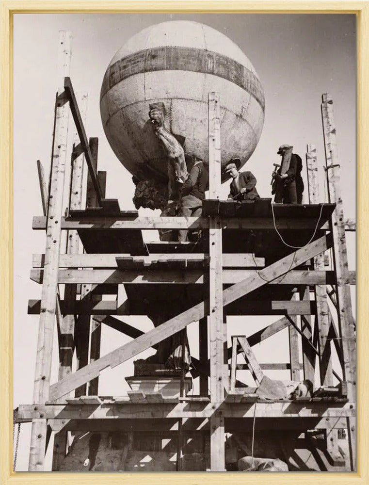 Herstelwerk aan het Koninklijk Paleis - 1932