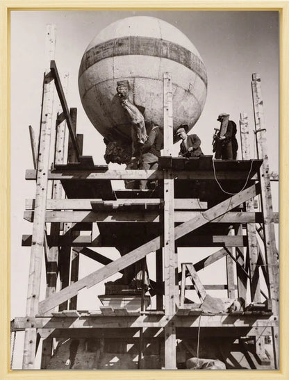 Herstelwerk aan het Koninklijk Paleis - 1932