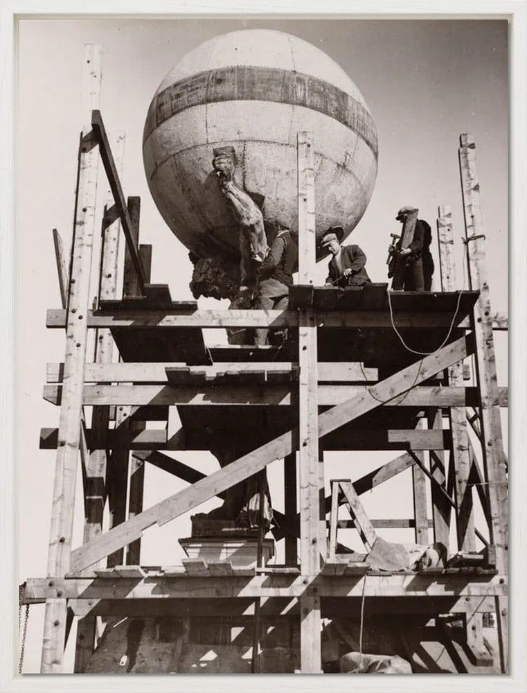 Herstelwerk aan het Koninklijk Paleis - 1932