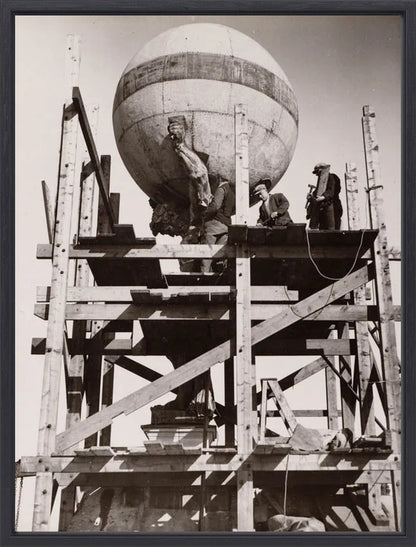 Herstelwerk aan het Koninklijk Paleis - 1932