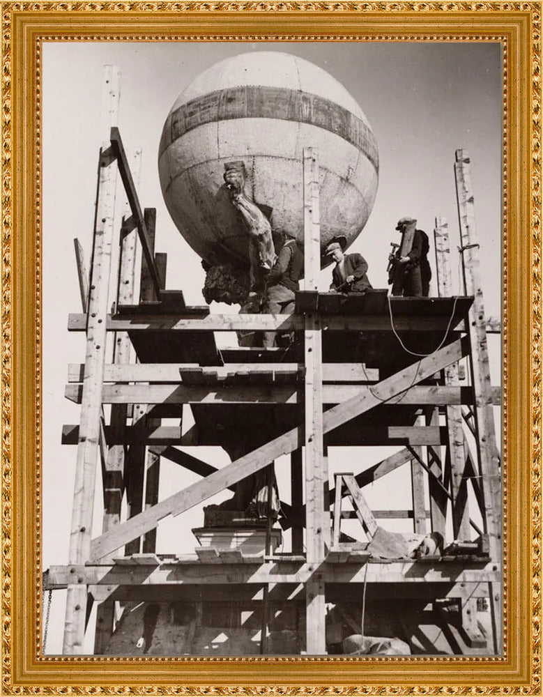 Herstelwerk aan het Koninklijk Paleis - 1932