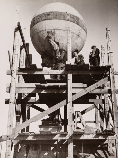 Herstelwerk aan het Koninklijk Paleis - 1932