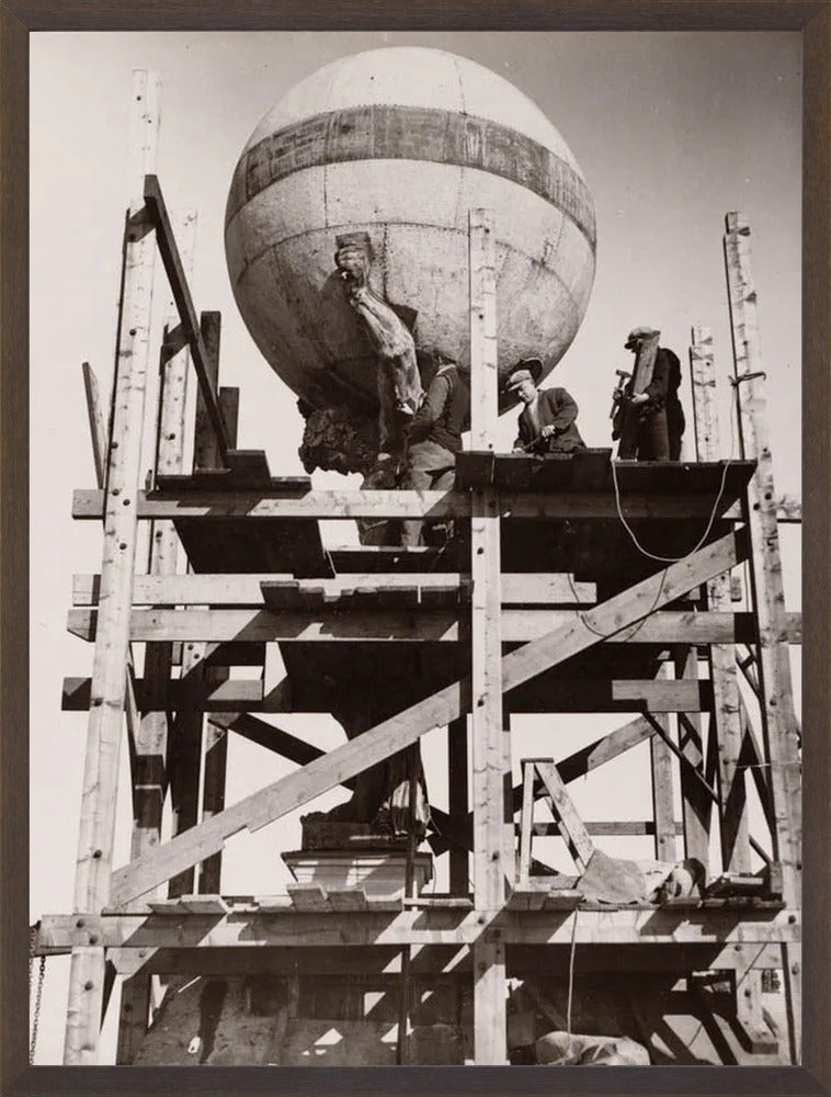 Herstelwerk aan het Koninklijk Paleis - 1932