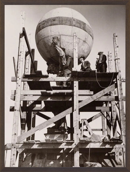 Herstelwerk aan het Koninklijk Paleis - 1932