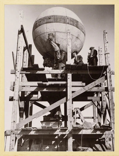 Herstelwerk aan het Koninklijk Paleis - 1932