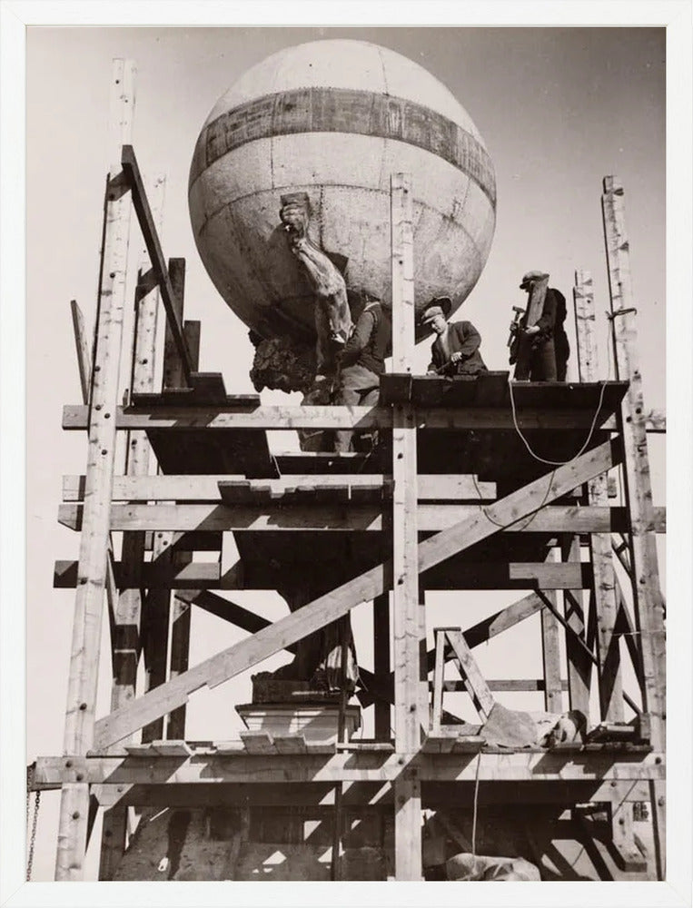 Herstelwerk aan het Koninklijk Paleis - 1932