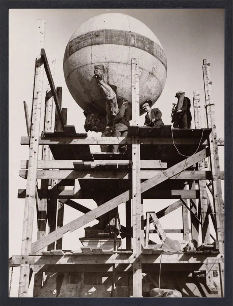 Herstelwerk aan het Koninklijk Paleis - 1932