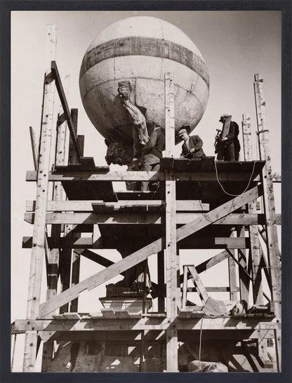 Herstelwerk aan het Koninklijk Paleis - 1932