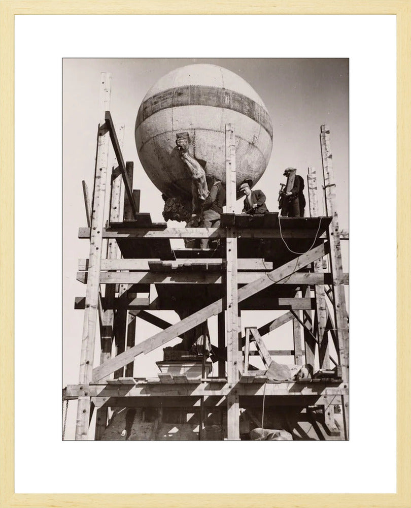 Herstelwerk aan het Koninklijk Paleis - 1932