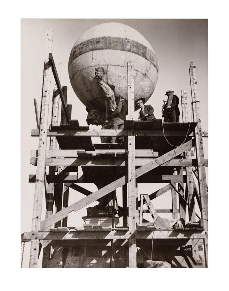 Herstelwerk aan het Koninklijk Paleis - 1932