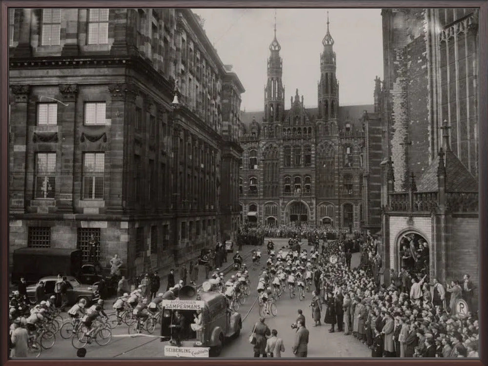 Ronde van Nederland op de Dam - 1949