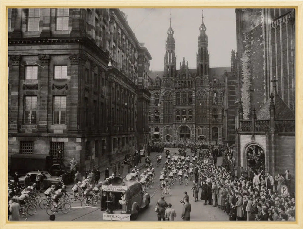 Ronde van Nederland op de Dam - 1949