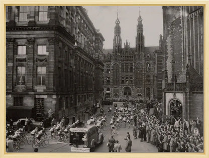 Ronde van Nederland op de Dam - 1949