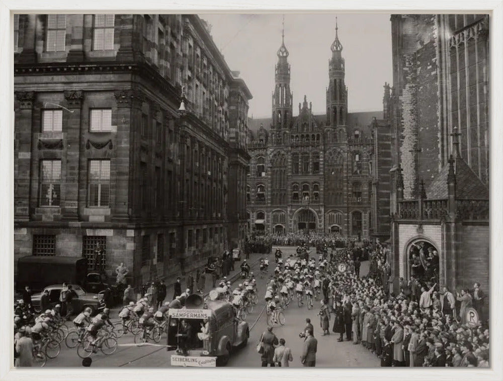 Ronde van Nederland op de Dam - 1949