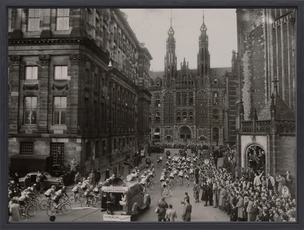 Ronde van Nederland op de Dam - 1949