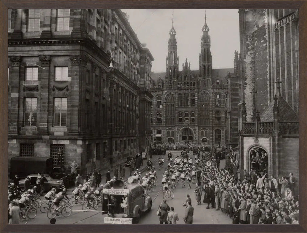 Ronde van Nederland op de Dam - 1949
