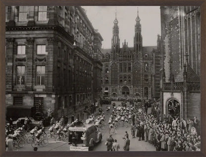 Ronde van Nederland op de Dam - 1949