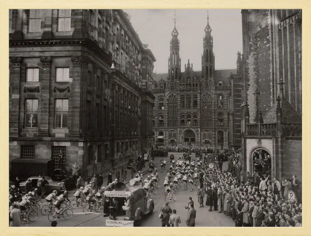 Ronde van Nederland op de Dam - 1949