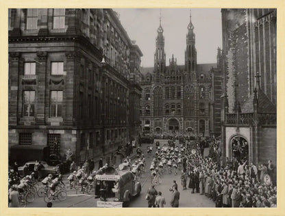 Ronde van Nederland op de Dam - 1949