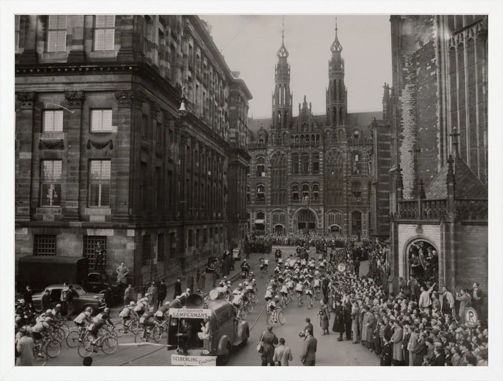 Ronde van Nederland op de Dam - 1949