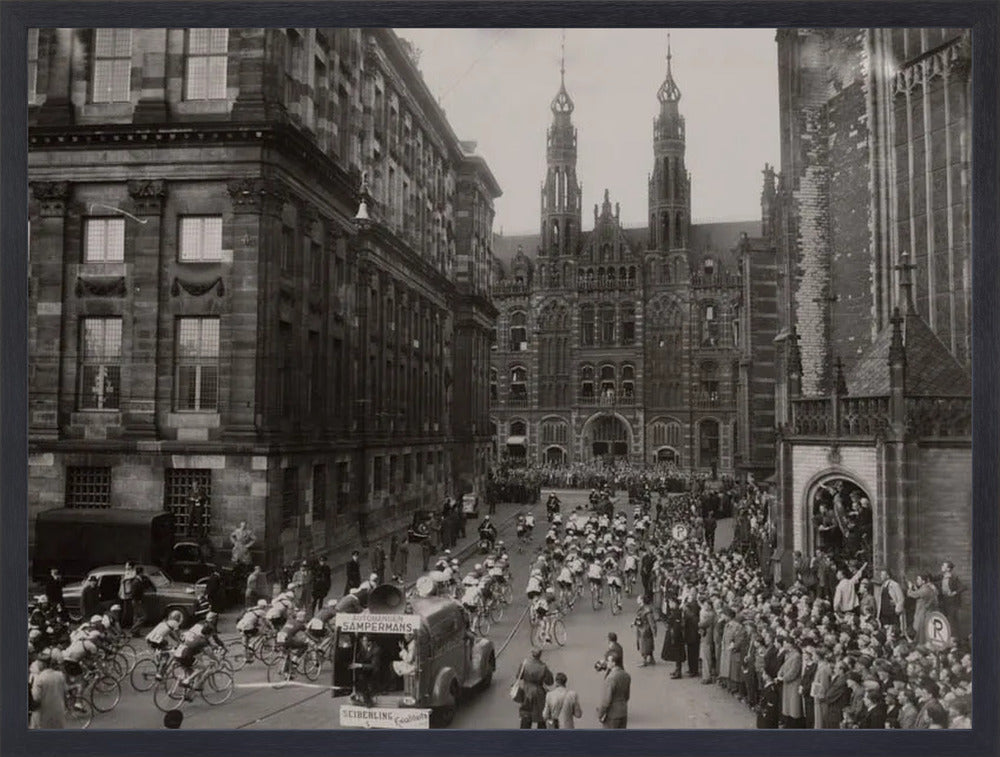 Ronde van Nederland op de Dam - 1949