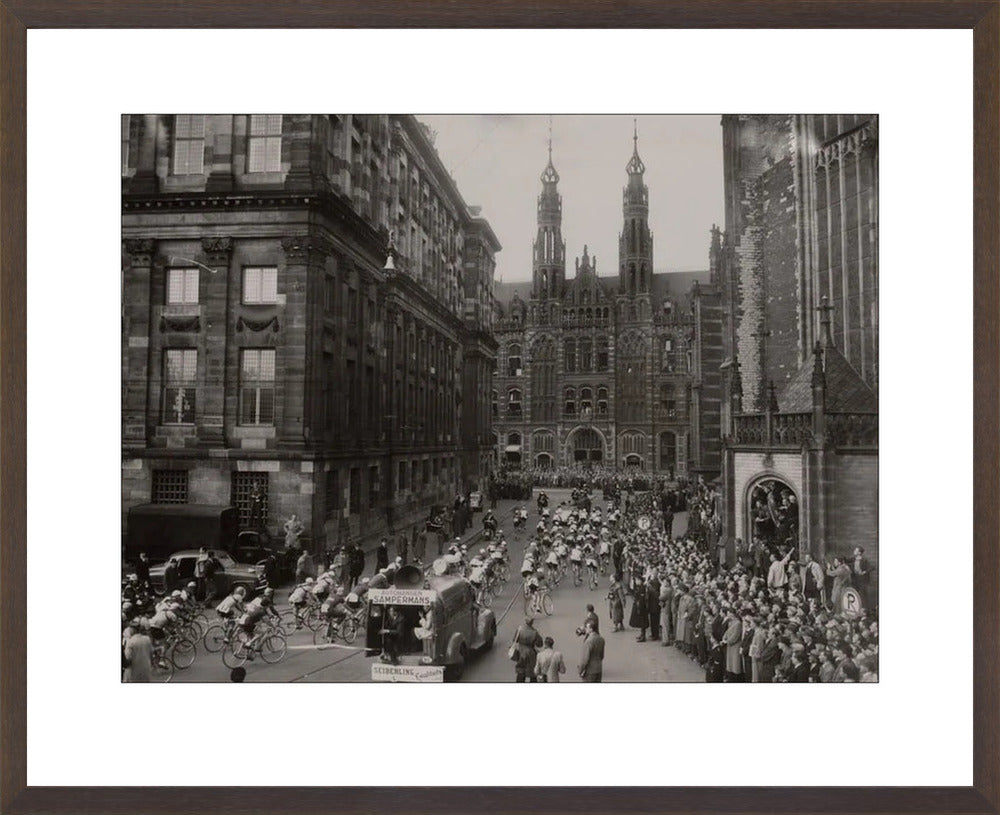 Ronde van Nederland op de Dam - 1949