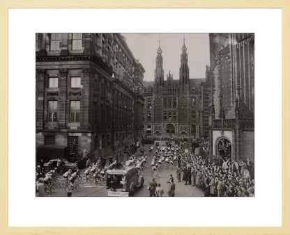 Ronde van Nederland op de Dam - 1949